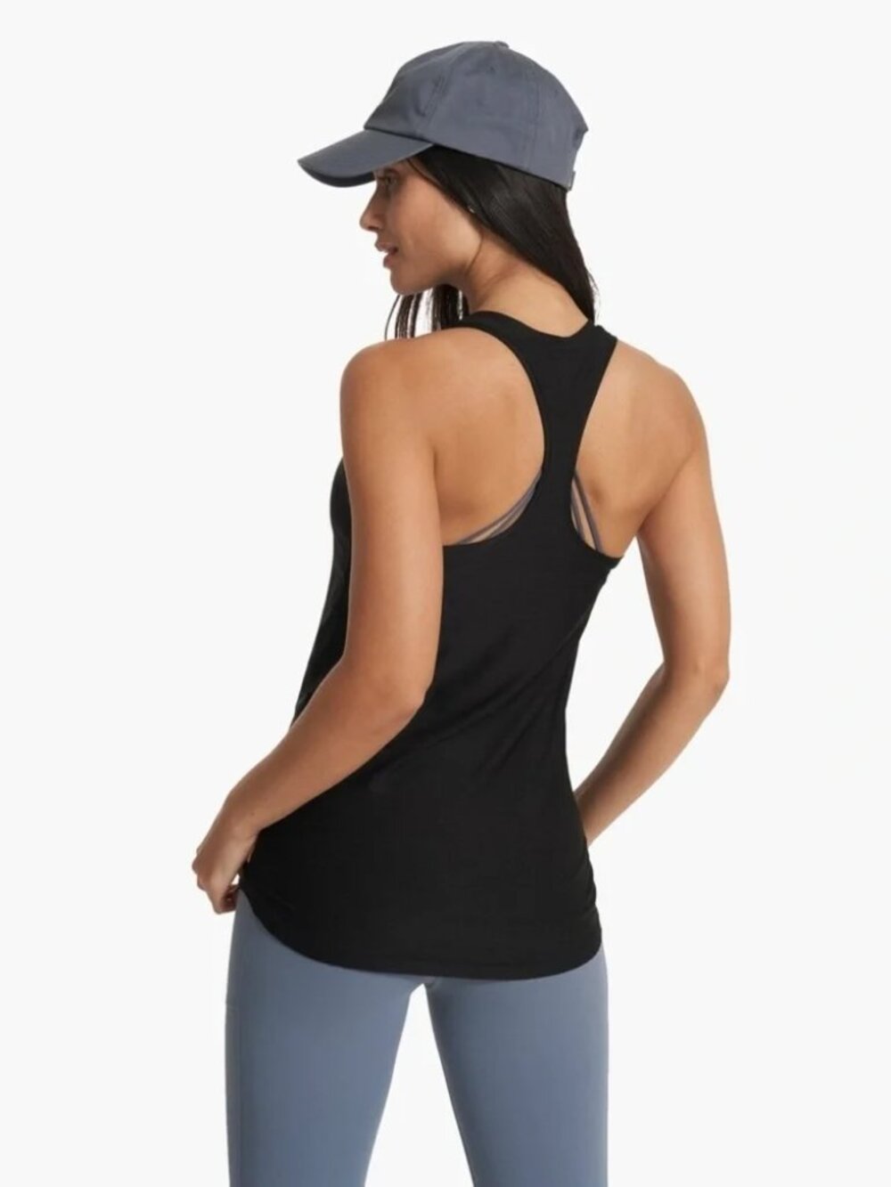Vuori Lux Tank in Black - Picture 2 of 5